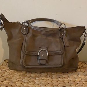 Coach Suede Satchel